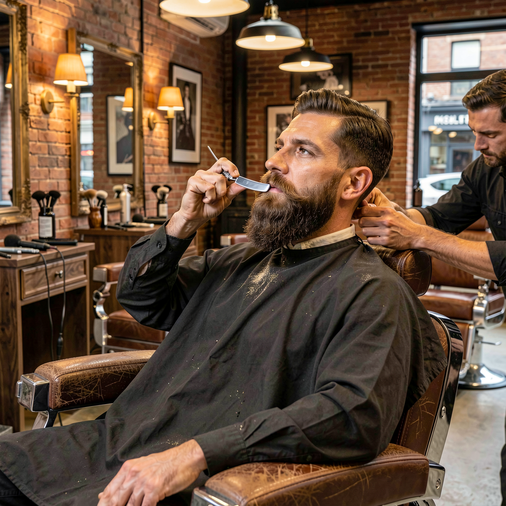 Taglio e barba uomo